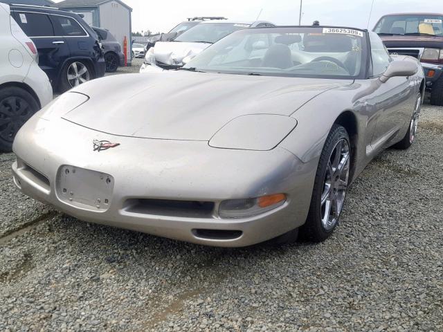 Corvette C5 Cabrio 2000 Beige / Gold